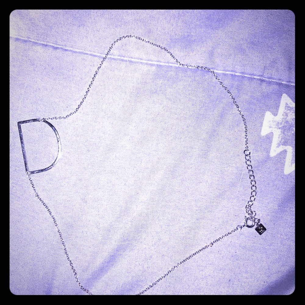 A necklace with the letter D on it!